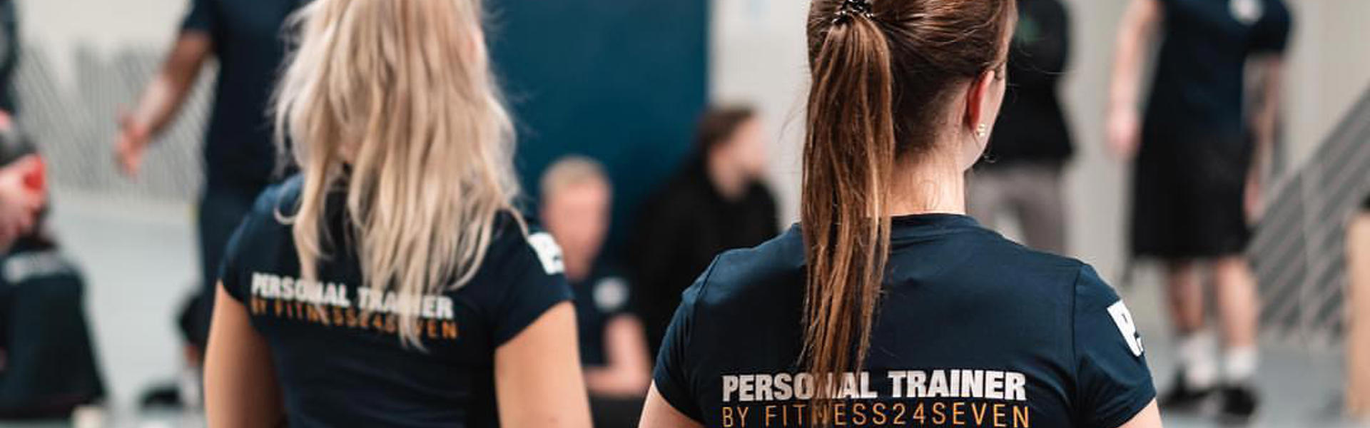 Two personal trainers