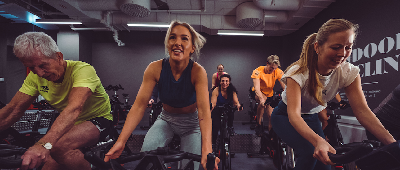 Gruppträning Cycling Beat Spinning Fitness24Seven